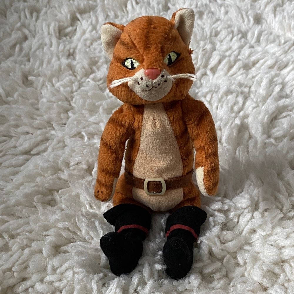 Ty Beanie baby puss in boots from shrek